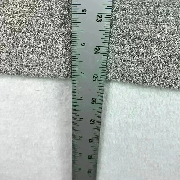 Ginger G Sweater Gray Women’s Large Lightweight Dolman Sleeves Scoop Neck - Picture 5 of 5